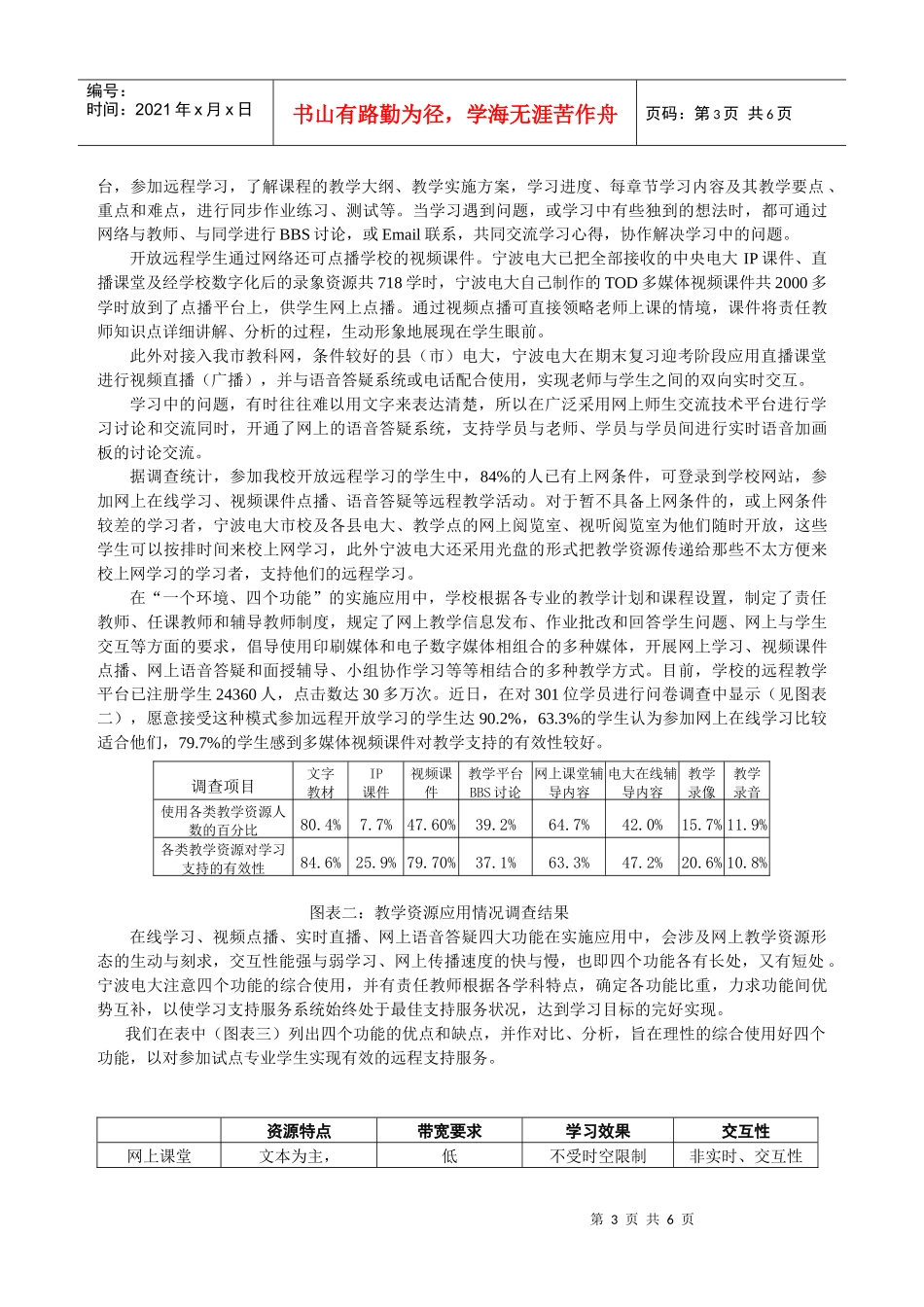 建立宁波电大学习支持服务系统本土模式的实践与思考夏永富李红园_第3页