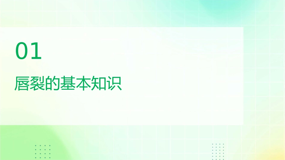 幼儿唇裂查房护理课件_第3页