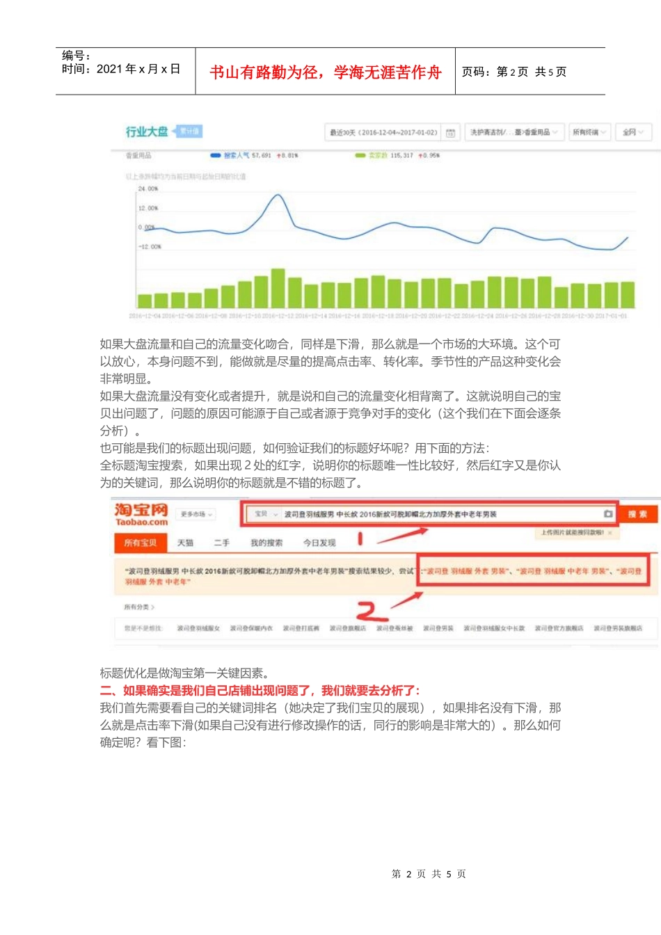 2017想要逆袭？你首先要学会给自己店铺进行全方位诊断_第2页