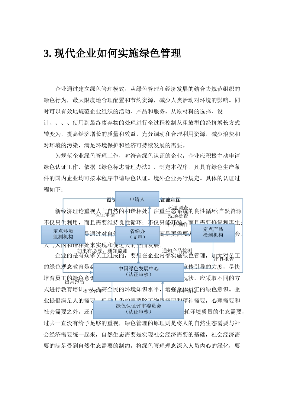 现代企业如何实施绿色管理-第三章 _第1页