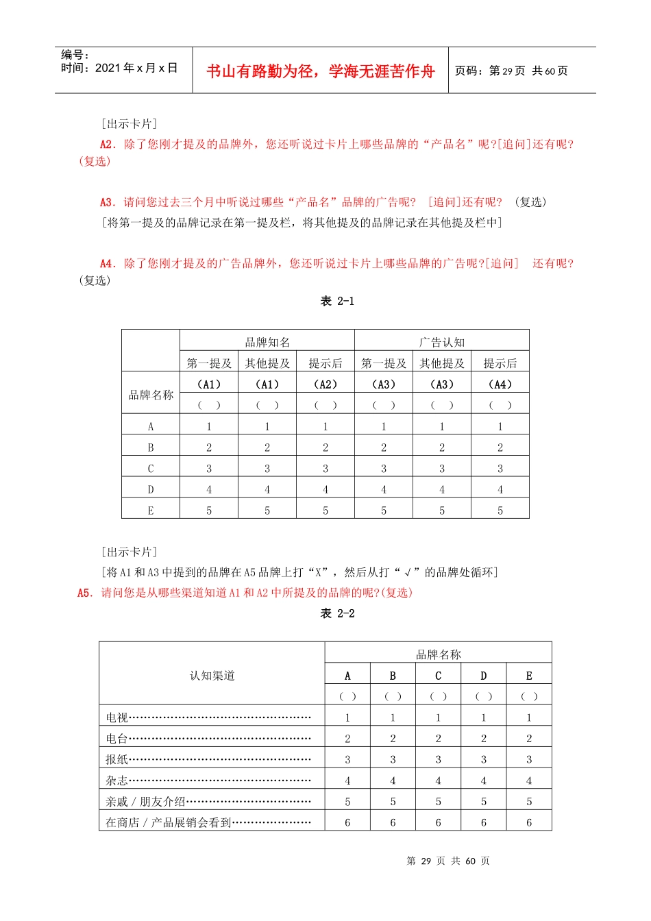市场调研消费者使用习惯与态度研究_第2页