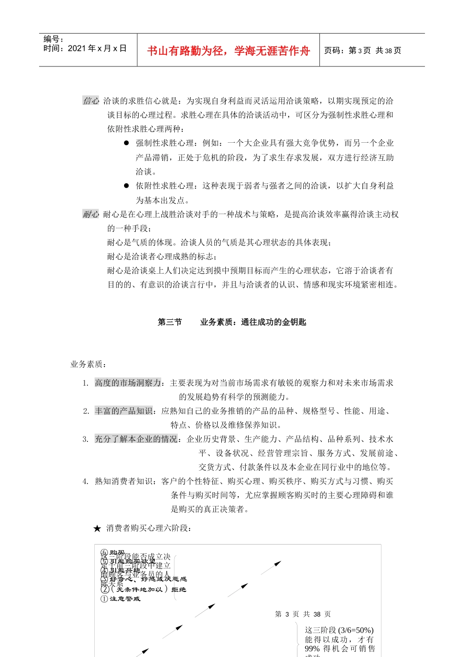 当代业务员培训手册_第3页