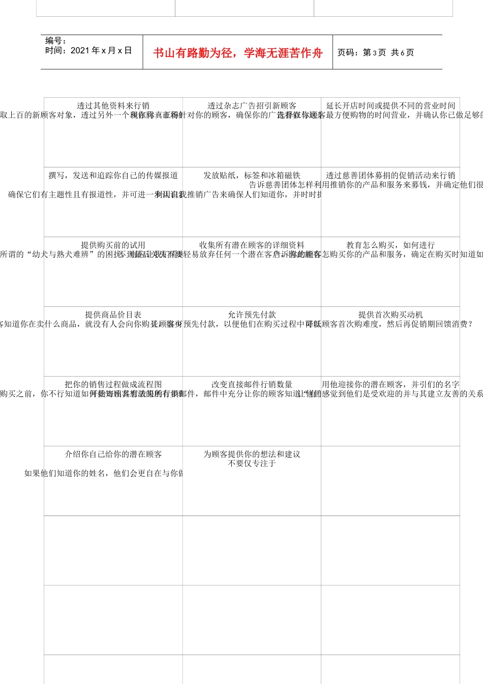 BSE行销250种方案_第3页