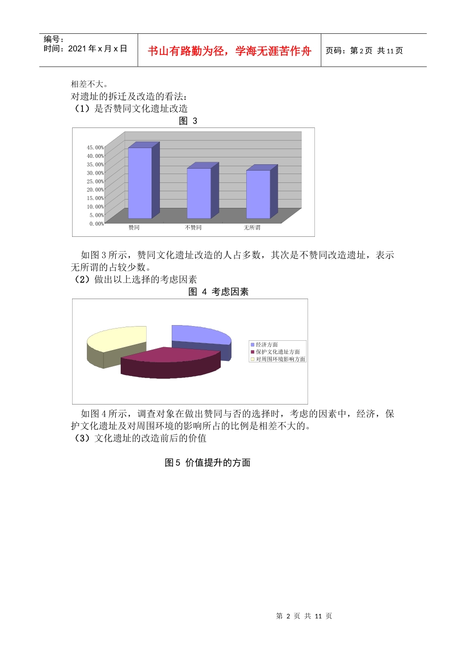 北京市居民对文化遗址拆迁改造的看法的调研_第2页