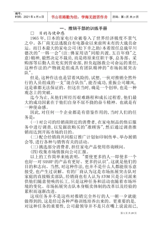 成功案例营销人员手册