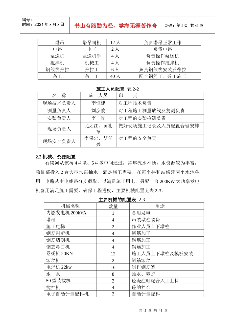 墩柱施工方案_第2页