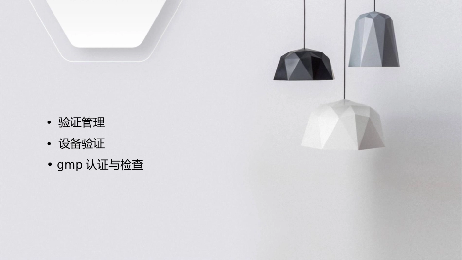 新版gmp验证管理与设备验证课件_第2页