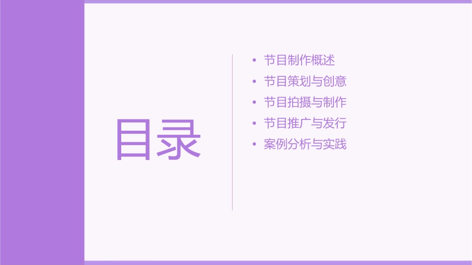 节目制作演示一课件_第2页