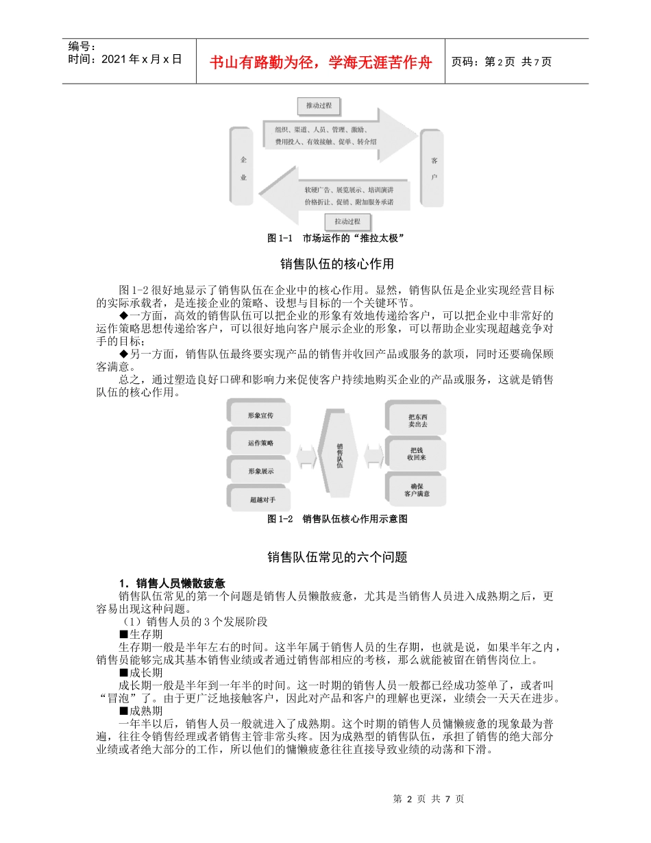 如何建设与管理销售队伍(DOC 8页)_第2页