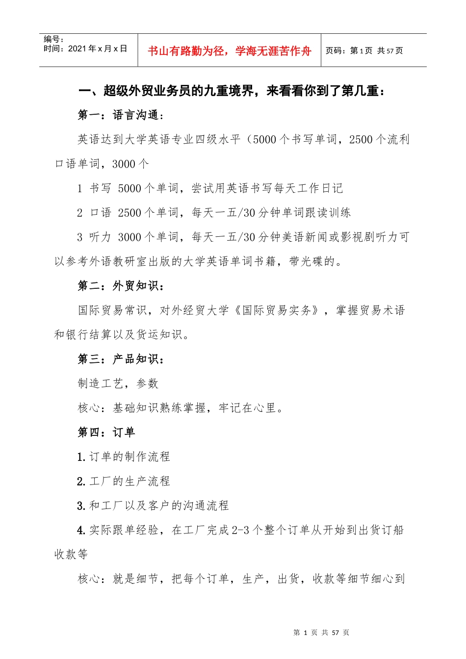 外贸与营销培训课件_第2页