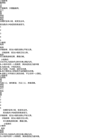 小组合作学习组牌设计 