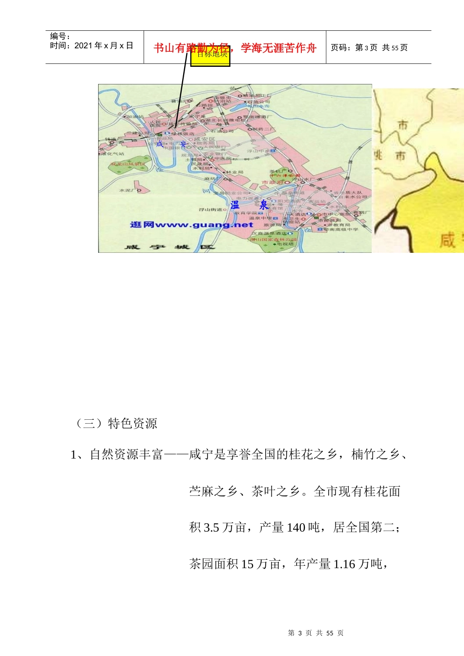 咸宁市枫丹国际城项目市场分析报告_第3页