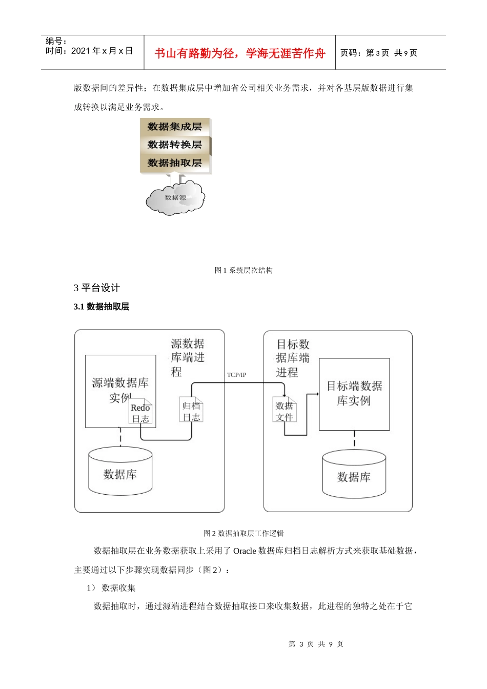 基于归档日志的数据同步服务平台研究与应用_第3页