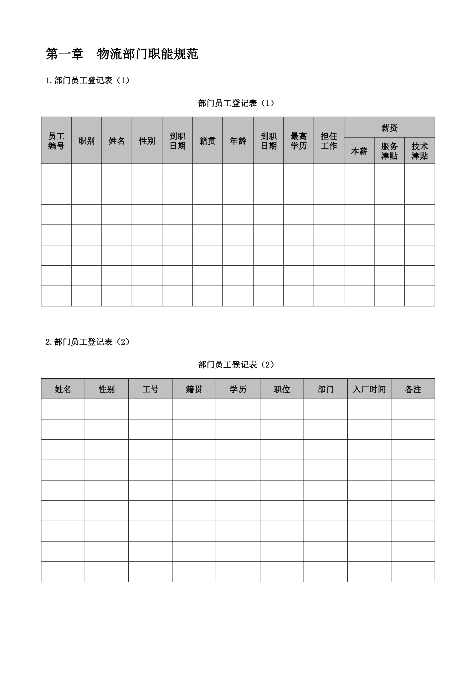 物流主管高效工作手册_第2页