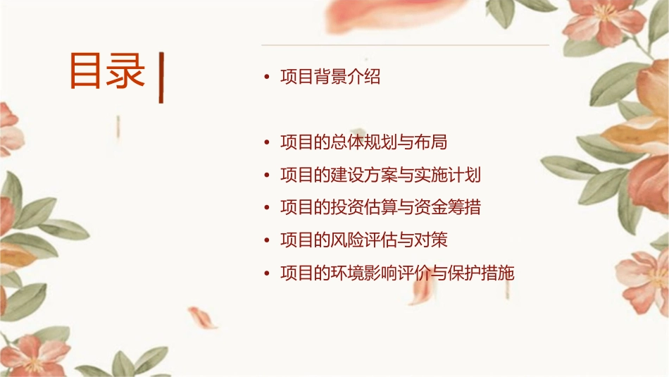 项目建设方案标题课件_第2页