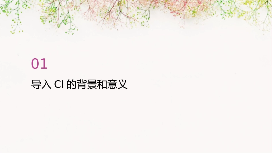 导入CI的基础性工作课件_第3页
