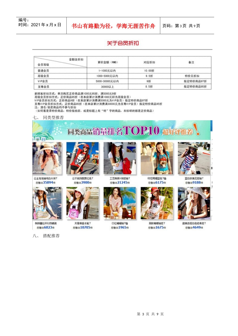 店铺装修要点之宝贝详情全面计划_第3页