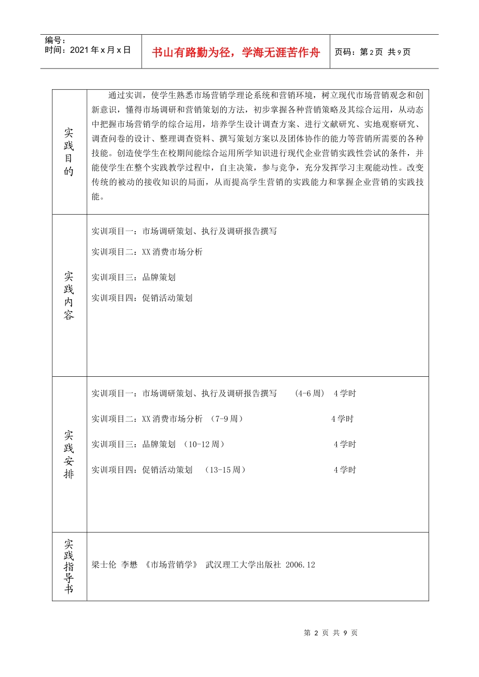 市场营销实践报告_第2页