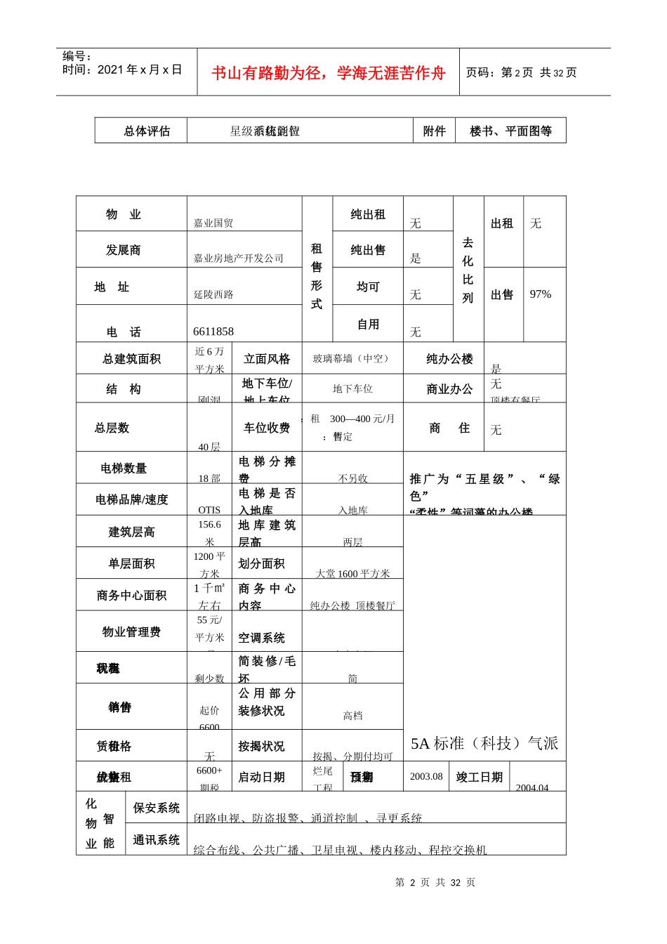 常州楼市市场调查表_第2页
