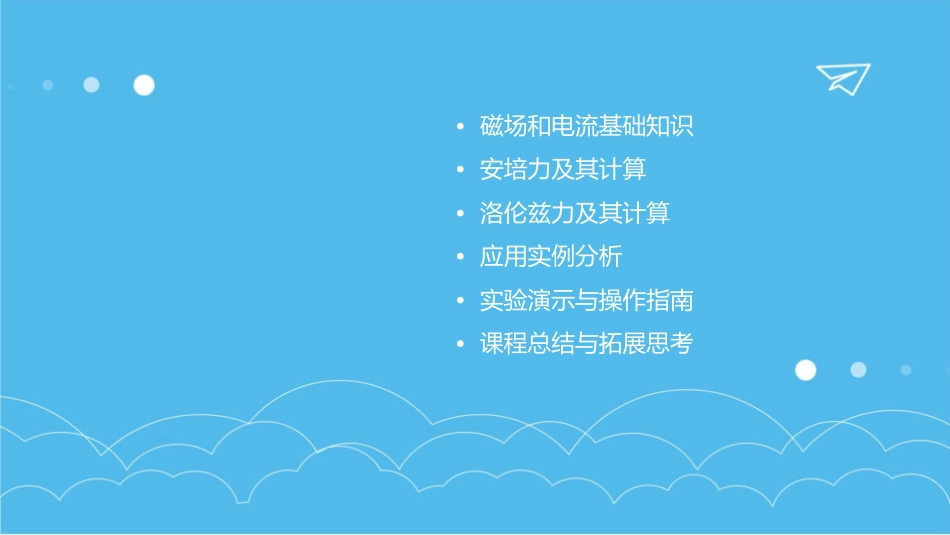 通电导线在磁场中受到的力资料课件_第2页