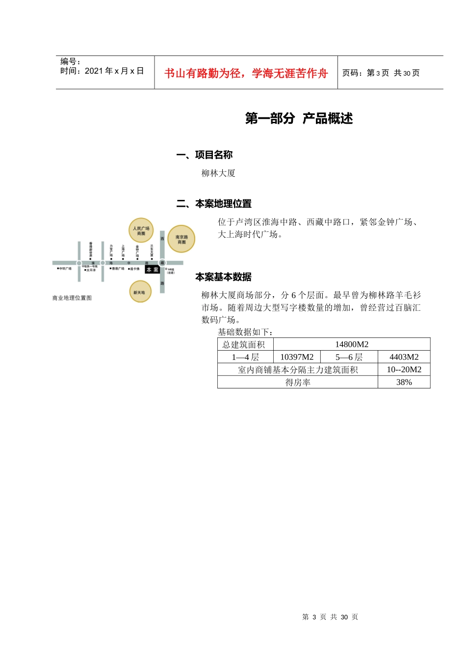 上海房屋销售有限公司营销推广管理方案_第3页
