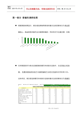 客户择购物时最关注的因素调研数据