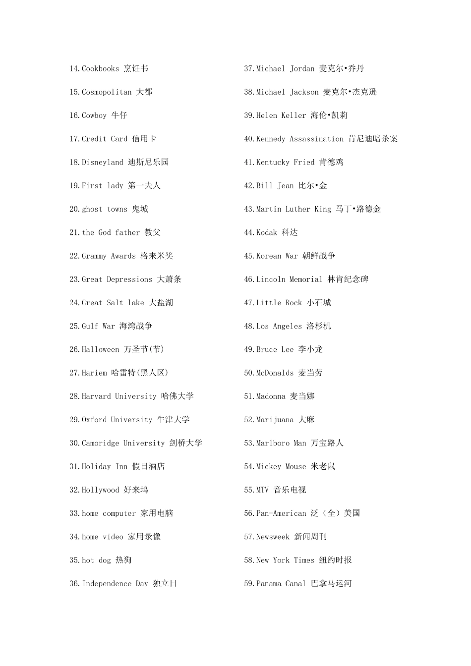 专四听力新闻词汇大总结_第3页