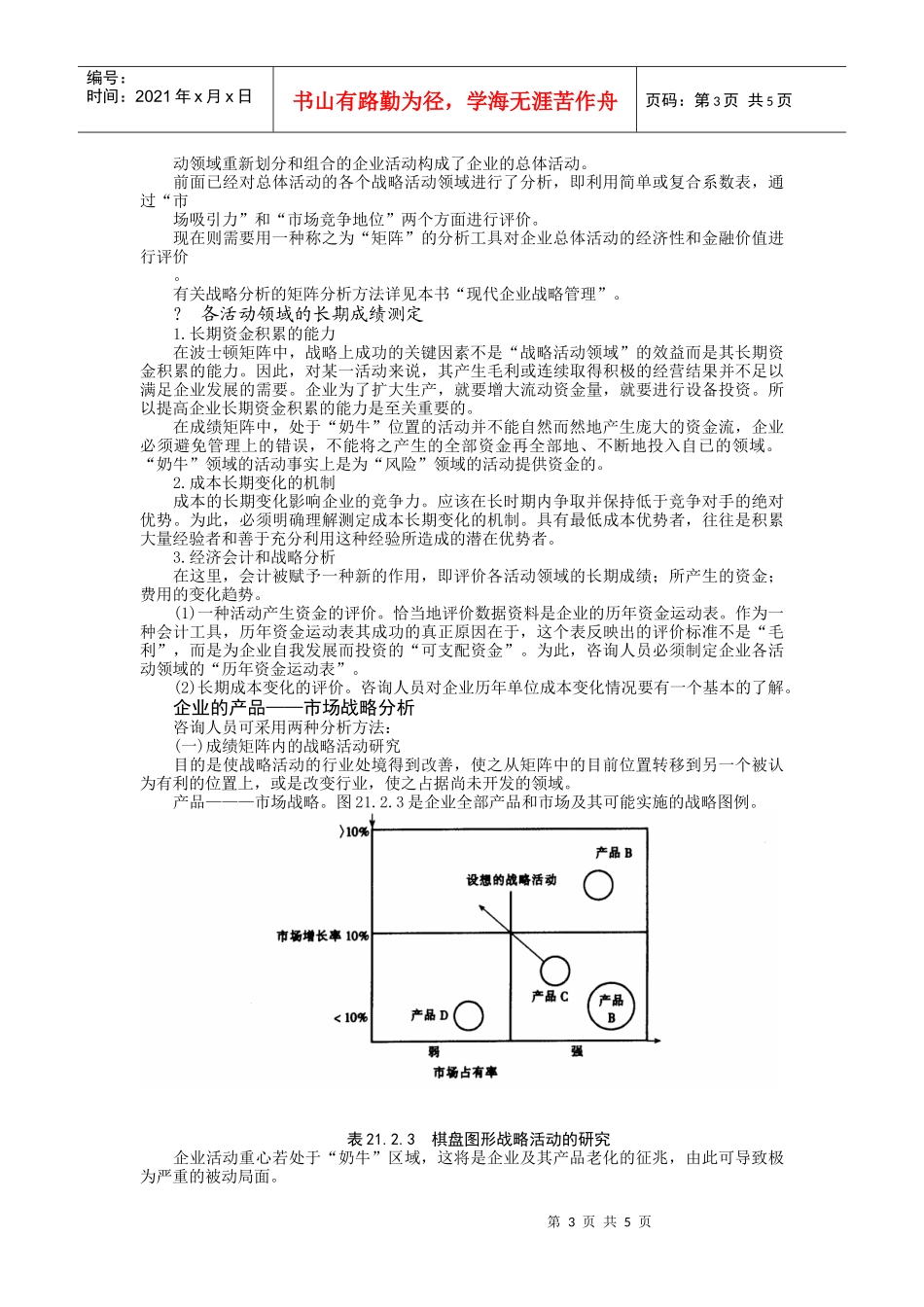 产品的市场战略分析_第3页