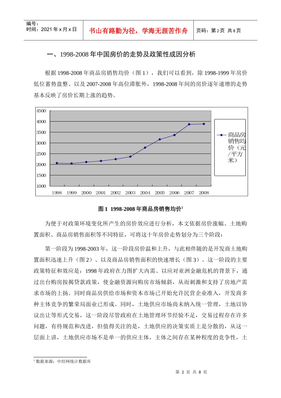 中国商品房价格长期上行的政策性因素分析_第2页