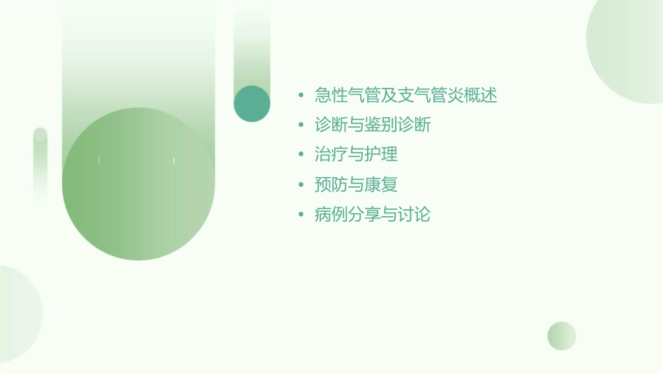 急性气管及支气管炎诊疗指南护理课件_第2页