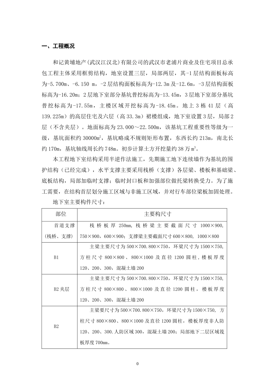 地下室逆作工程模板专项施工方案_第2页