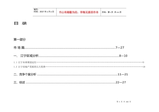 南京市中国人家经典营销策划报告
