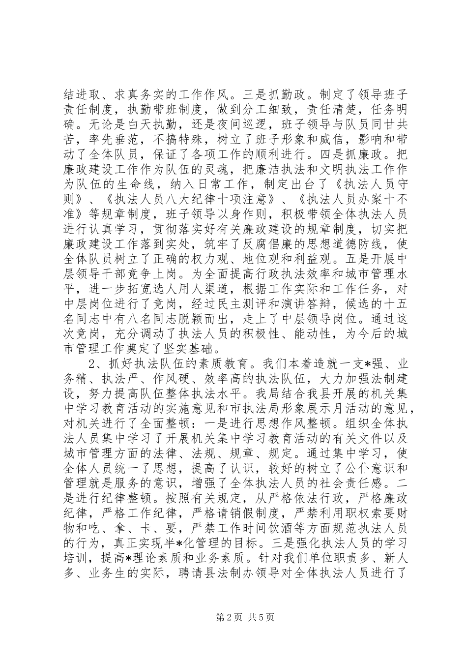 城管工作总结范文_第2页