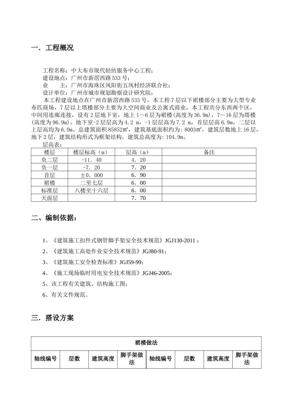 中大布市现代轻纺服务中心工程策划书_第3页