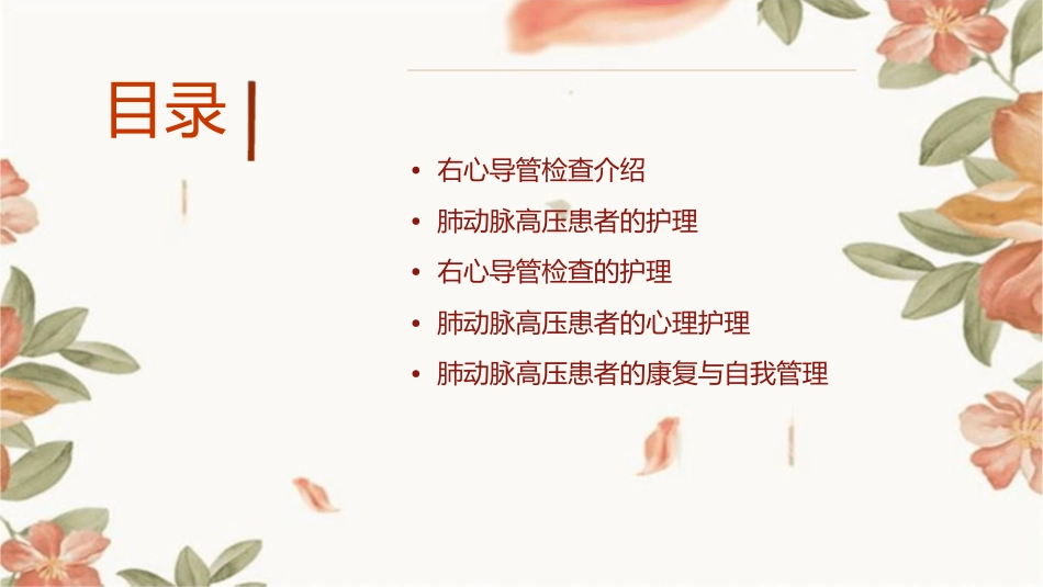 肺动脉高压与右心导管检查护理课件_第2页