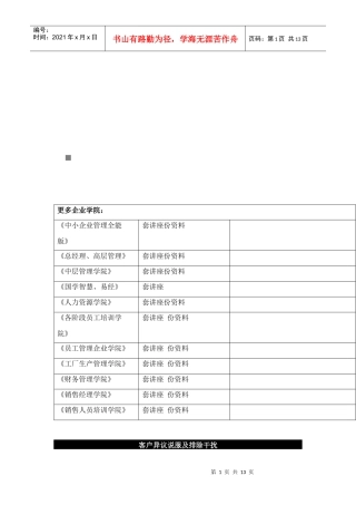 客户异议说服与干扰排除