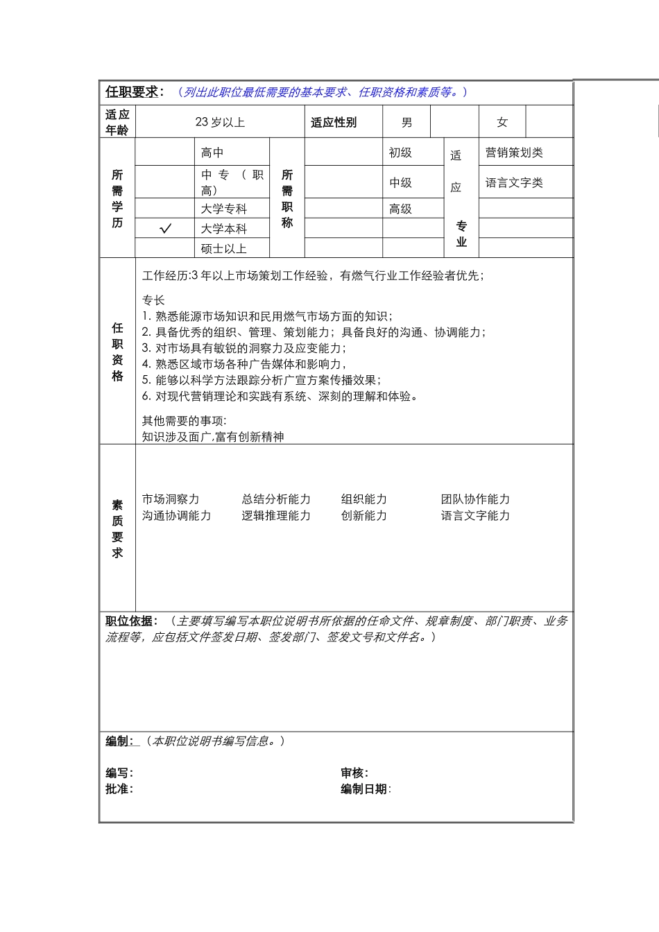 广告宣传员职责说明_第2页
