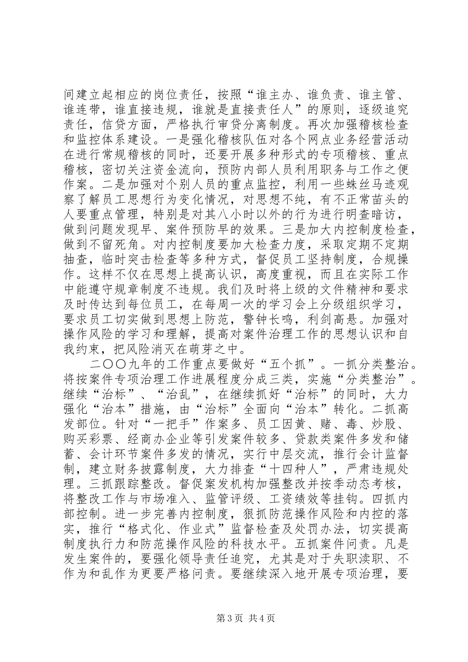 农行支行案件专项治理工作总结_第3页