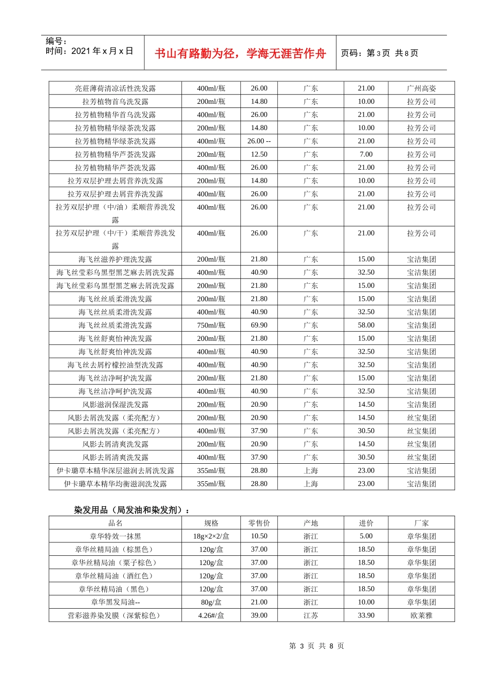 惠康超市商品采购及商品陈列_第3页