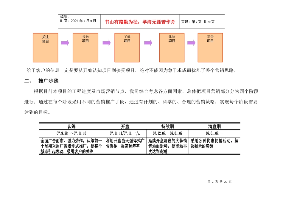 凯旋国际营销计划方案研讨_第2页