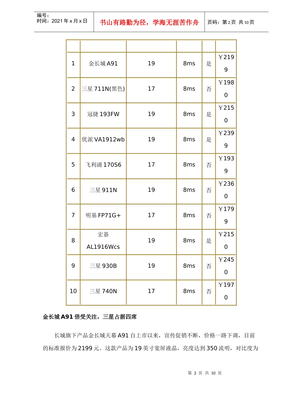 元元LCD市场剖析_第2页