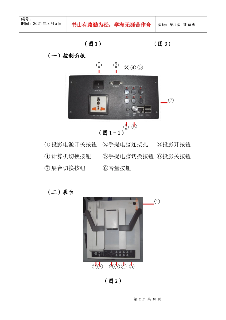 学校多媒体使用说明范本_第2页