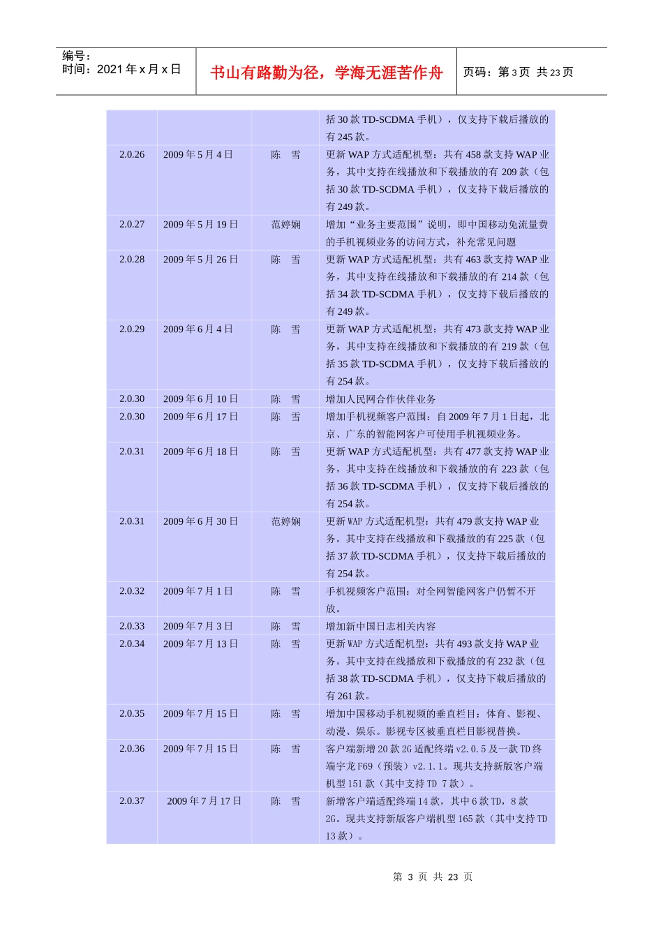 中国移动手机视频通用客服方案_第3页