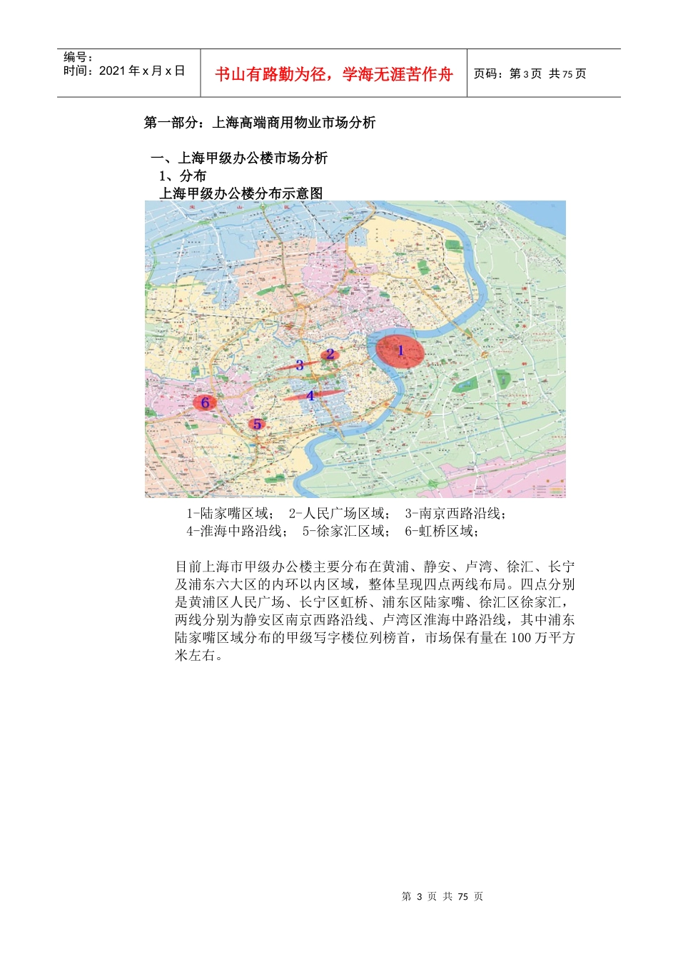 上海高端商用物业市场分析报告_第3页