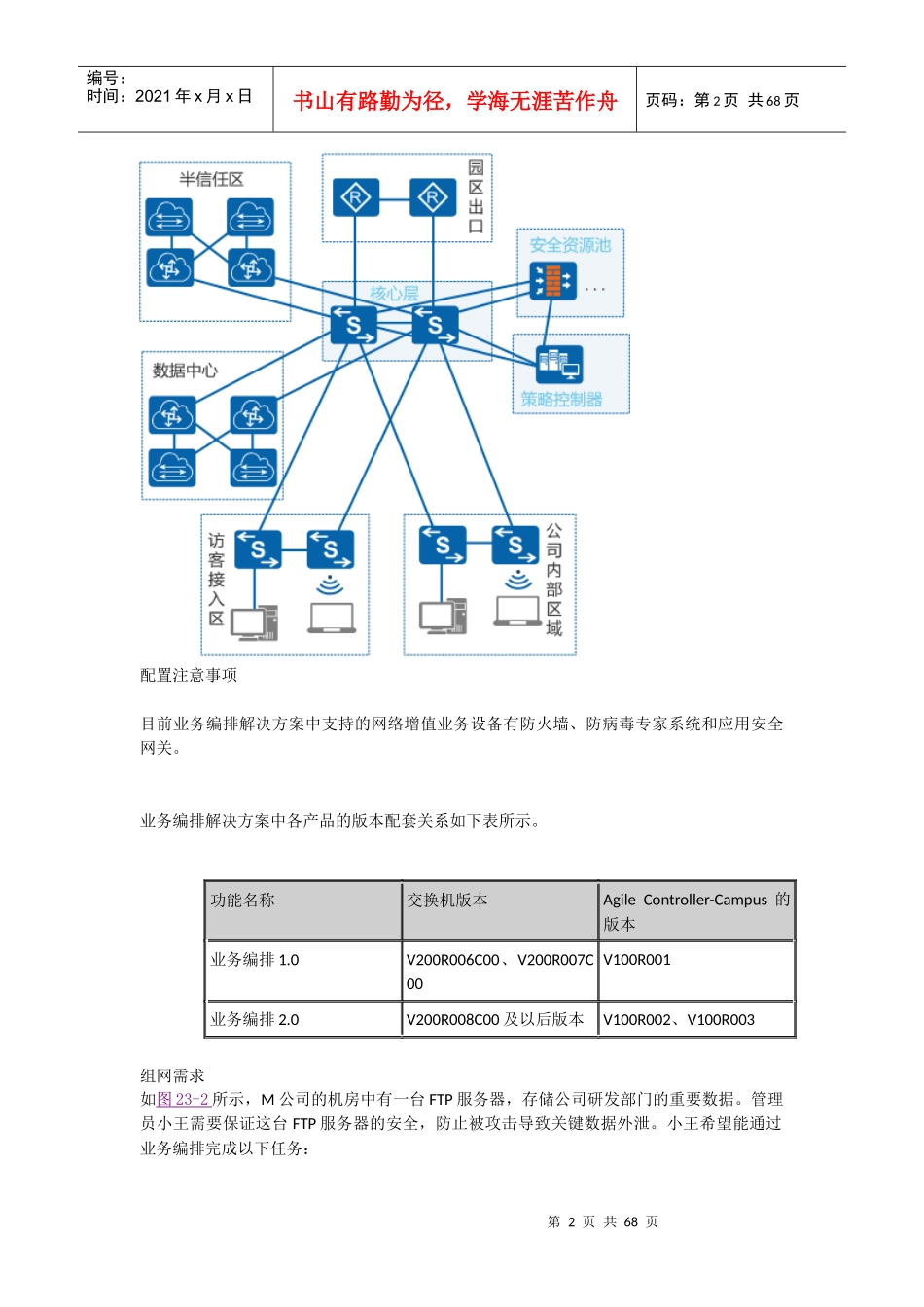 huawei01-23业务随行和业务编排典型配置_第2页