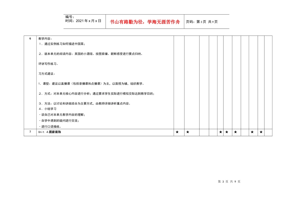 《高级休闲英语》课程多种媒体教学资源配置及应用建议_第3页