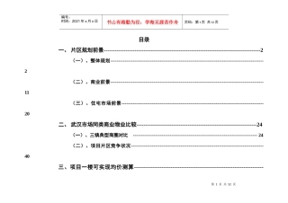 【房地产精品资料】铜锣湾广场市场调研及产品分割方案
