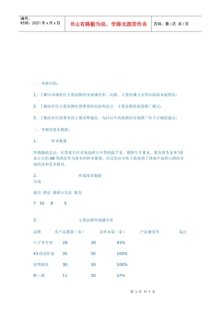 淮南中高端白酒市场分析