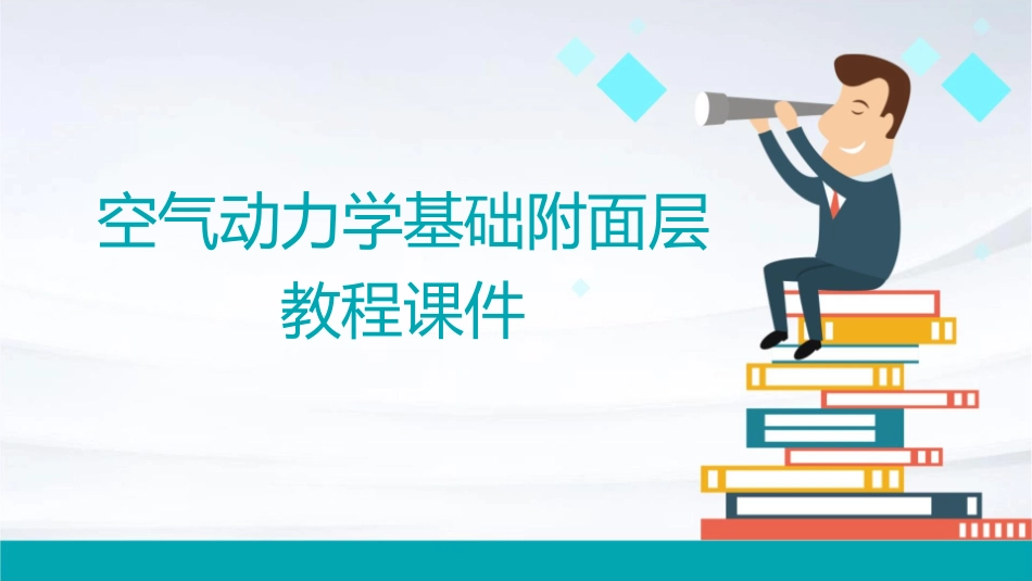 空气动力学基础附面层教程课件_第1页