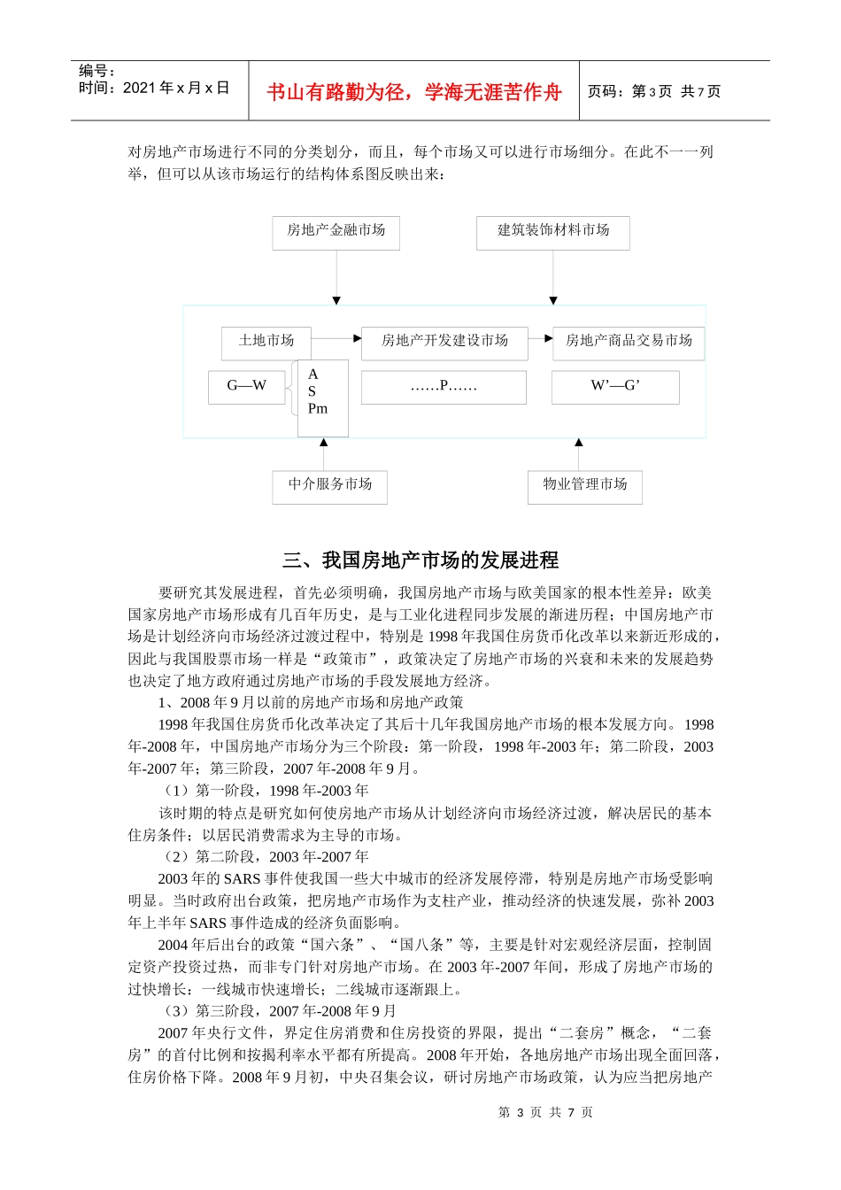 我国房地产市场的现状、存在问题及对策分析_第3页